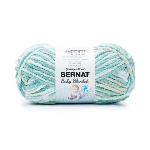 blue green, Baby Blanket Big Ball Yarn 161104