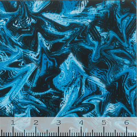 blue shimmer, Pink Floral Stretch Swimsuit Fabric GS1
