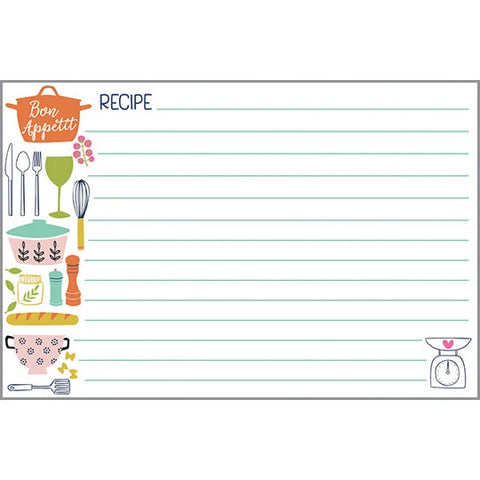 bon appetit, Recipe Cards, 20-Pack 561-51