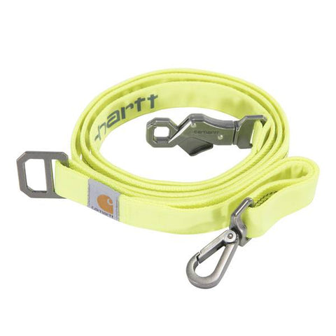 Carhartt Journeyman Dog Leash in brite lime