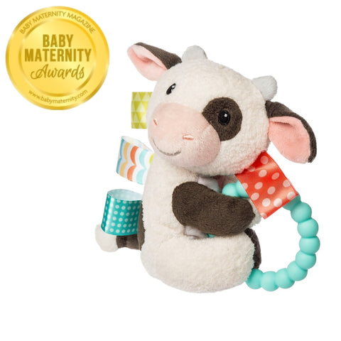 Taggies Animal Teether Rattle Buttercup Cow