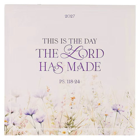 this is the day the lord has made, 2027 Wall Calendars CAL25