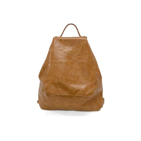 Joy Susan Maggie modern backpack in camel