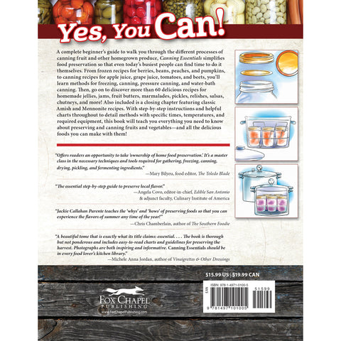 Canning Essentials
how-to-can-book