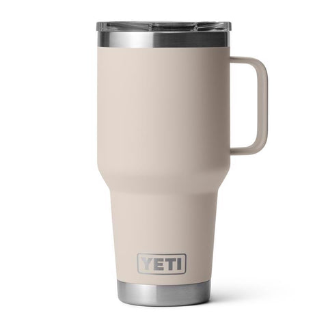Cape Taupe Yeti Rambler 30 oz Travel Mug with Handle