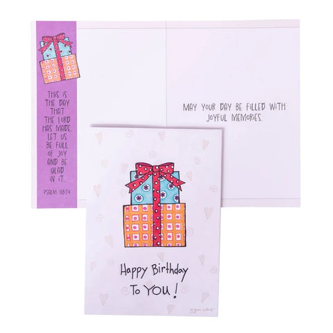 Birthday Whimsical Illustration Boxed Cards 36679N