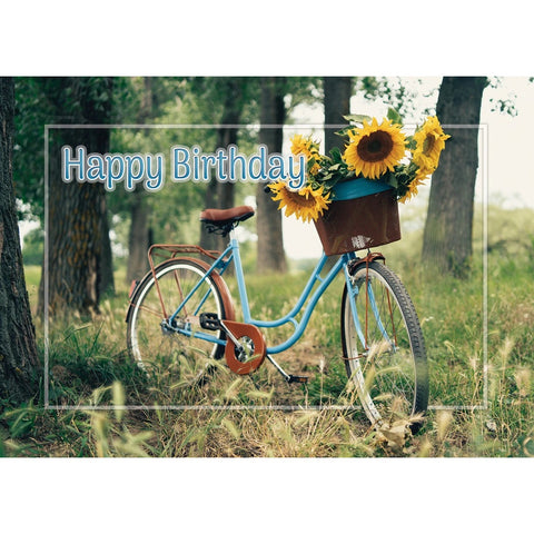 Christian Art Greetings Sunny Wishes birthday card design 1