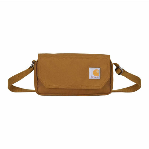 Carhartt Classic Crossbody Horizontal Bag in Carhartt Brown color