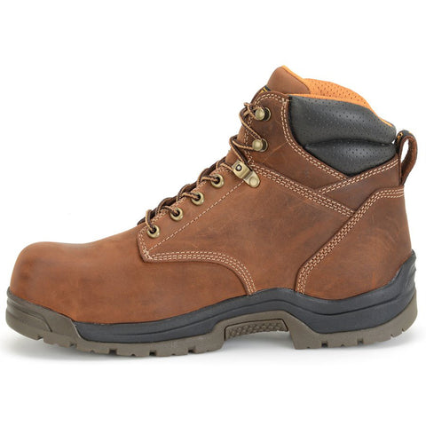 Carolina 6 inch mens Bruno safety toe work boot instep view
