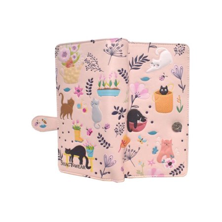 cats in the garden wallet
