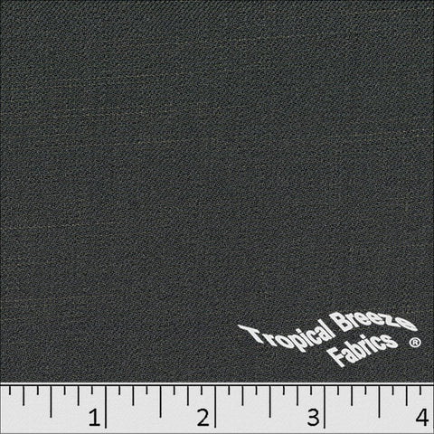 charcoal, Vintage Weave Solid Polyester Fabric 072614