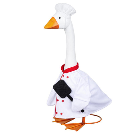 Chef outfit for Giddy the Porch Goose