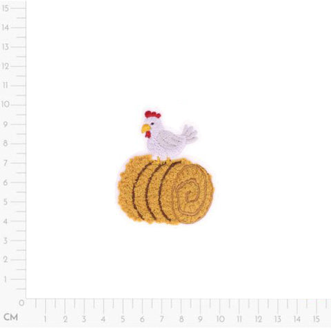 chicken, Farm Animal Applique M16574