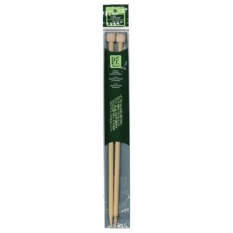 Bamboo Single Point Knitting Needles CL-3012-13