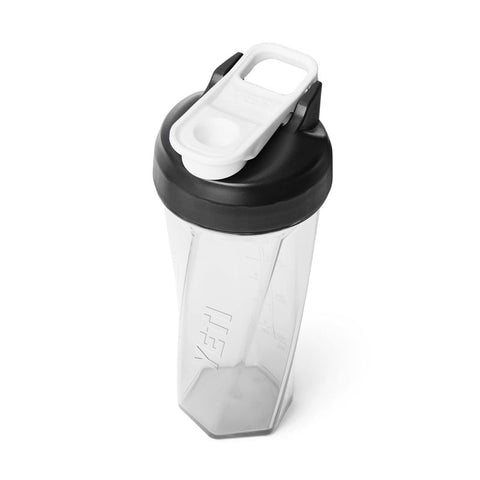 Yeti Yonder 27 oz. Shaker Bottle in clear plastic