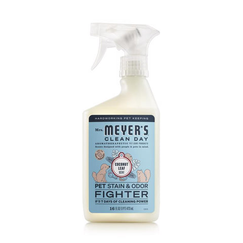 Mrs. Meyers Clean Day Pet Stain & Odor Fighter in coconut leaf scent