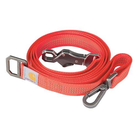 Carhartt Tradesman Dog Leash in Coral Glow