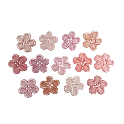 Flower buttons