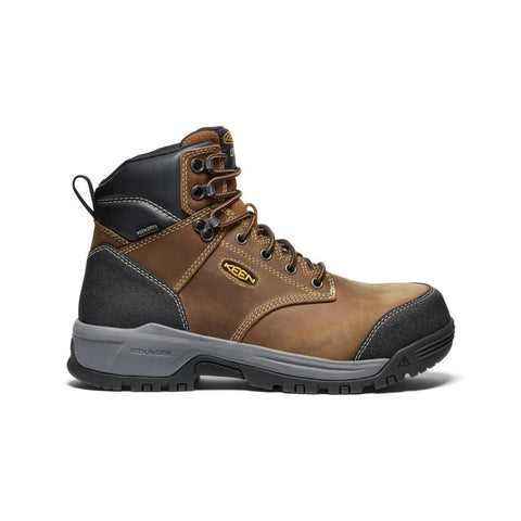 Keen men's CSA Evanston 6 inch waterproof carbon safety toe work boot