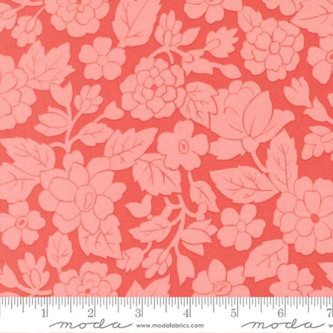 dark pink, Bloomsberry Collection Damask Floral Cotton Fabric 55351