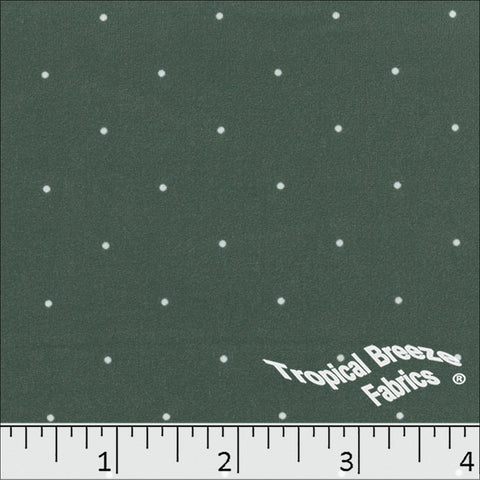 dark sage, Double Brushed Dot Print Fabric 572625