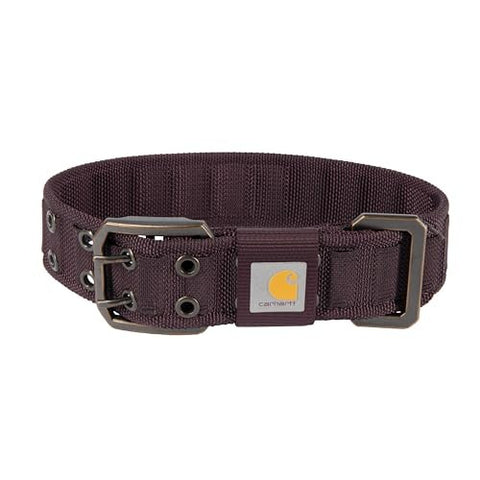Carhartt Nylon Wide Dog Collar in Deep Wine
