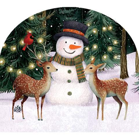 Custom Decor Arbor Mate garden sign showing deer friends