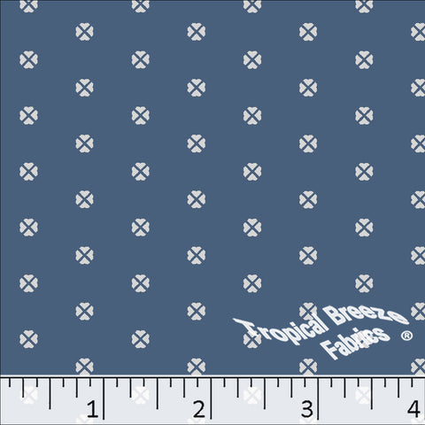 denim blue, Standard Weave Poly Cotton Fabric 6301