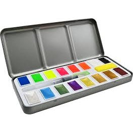 Studio Series Metallic & Neon Watercolor Paint Set (Set of 16 Colors) 339645