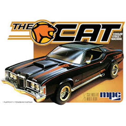 Model Car Kit 1973 Mercury Cougar the Cat 1/25 Scale MPC1004M/12