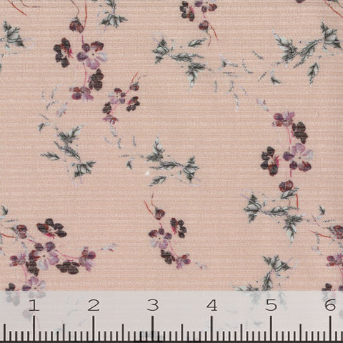 Floral Fashion Print Knit Fabric CA22019