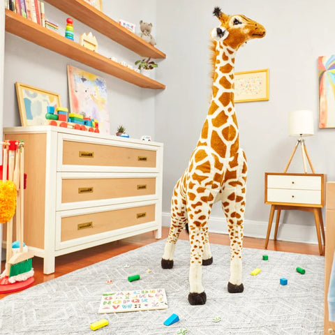 Lifelike Giraffe Stuffed Animal Plush Toy 51044