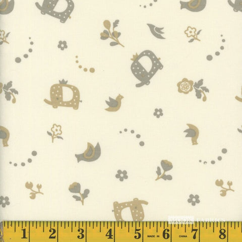 elephant, Bamboo Cotton Knit Fabric 141