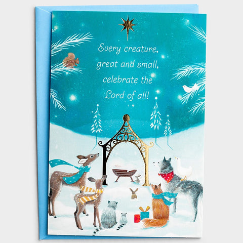 Boxed Christmas Cards Every Creature J0427