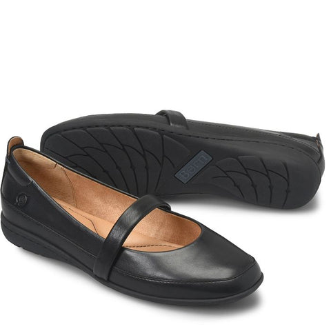 Pair of Born women's Fianna black dress shoes