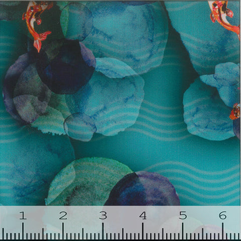 fish, Nylon Spandex Swimsuit Fabric GS1