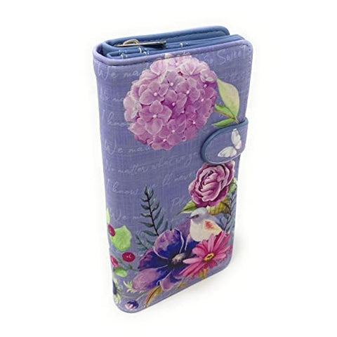 floral garden wallet