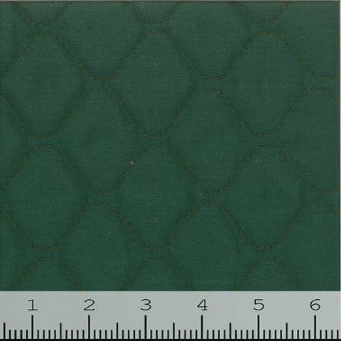 forest, Single Face Solid Quilted Fabric 262