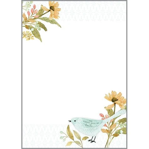freindly bird, Memo Pads 542