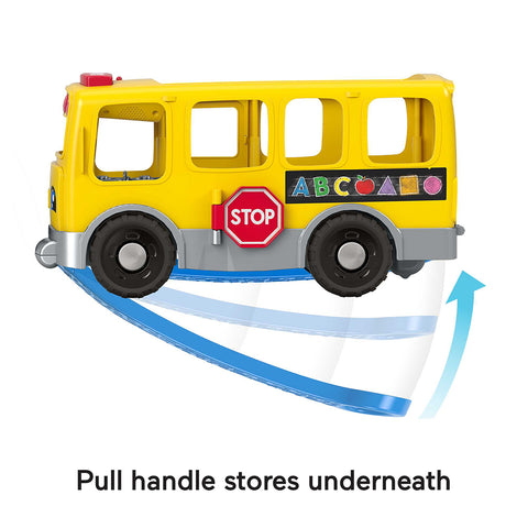 Pull handle stores underneath