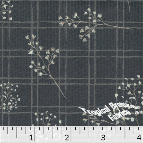 gray, Soft Touch Knit Print Fabric 572628