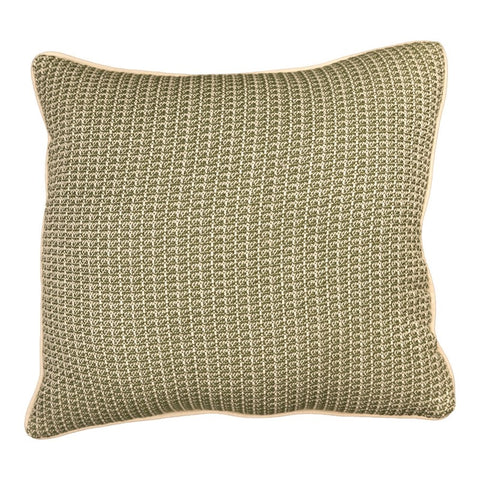 green, Zig Zag Woven Pillow APZ