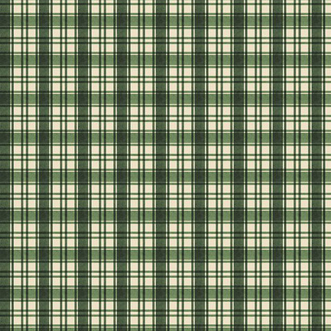 green, Cardinal Charm Collection Plaid Cotton Fabric 39933