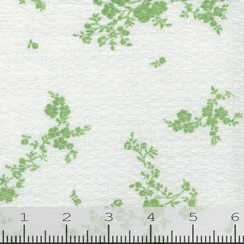 green, Lindsey Knit Fabric FA1634