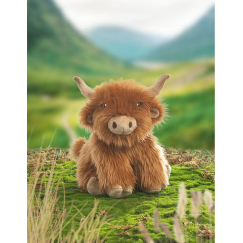 The Heritage Collection Highland Cow Plush Toy H15371