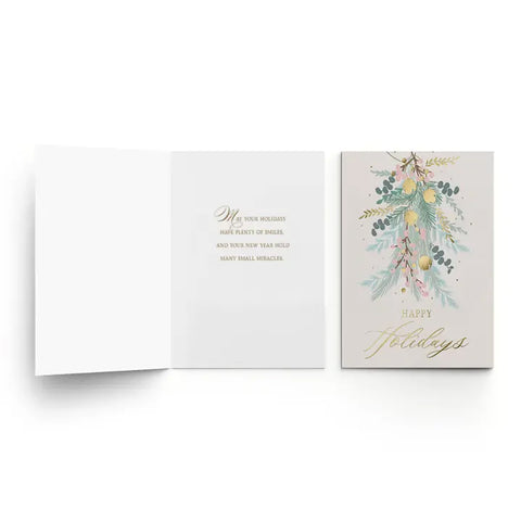 inside, Touch of Blush Boxed Christmas Cards 1004400