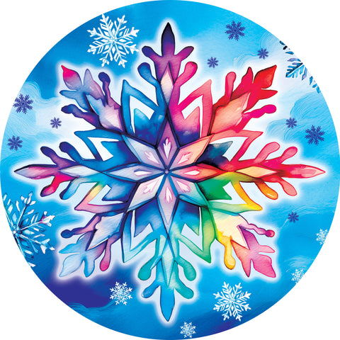 Let it Snow accent magnet