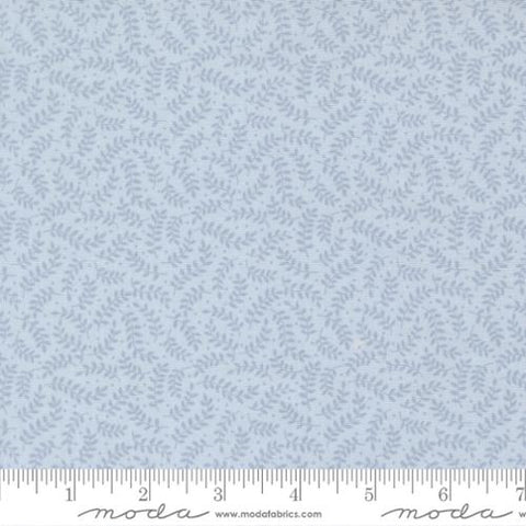 light blue, My Secret Garden Collection Crawling Vines Cotton Fabric 20986