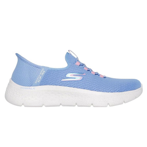 Skechers Slip-ins women's Go Walk Flex Zabby shoe in light blue
