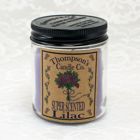 Lilac candle
